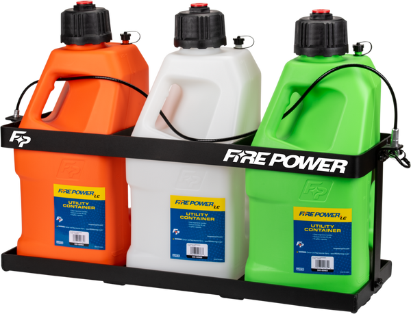 LC Utility Jug Rack – Holds 2 or 3 Jugs w/ Lock Cable - Dunes 2 Dezert SXS