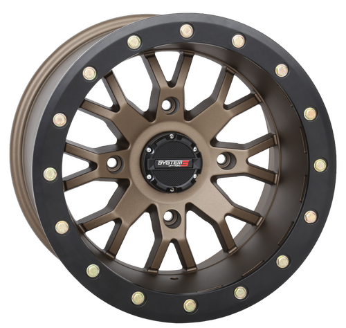 System 3 SB-4 Beadlock Wheel – Bronze Finish - Dunes 2 Dezert SXS