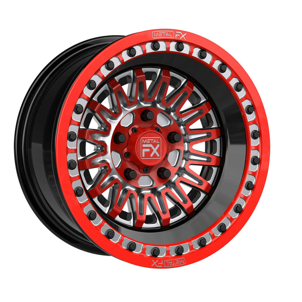 Metal FX Velocity R Custom Forged Beadlock UTV Wheel - Dunes 2 Dezert SXS