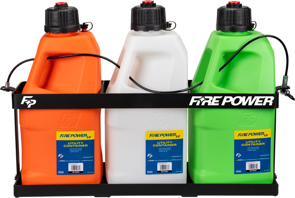 LC Utility Jug Rack – Holds 2 or 3 Jugs w/ Lock Cable - Dunes 2 Dezert SXS