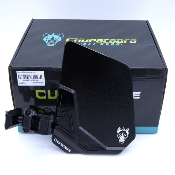 Cuero UTE Side Mirrors (Set of 2) – Billet Utility UTV - Dunes 2 Dezert SXS