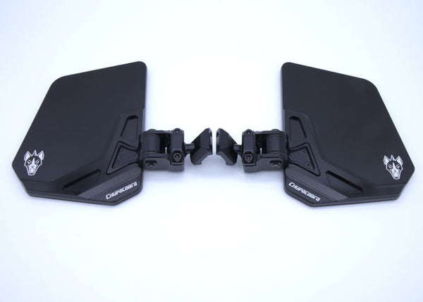 Cuero UTE Side Mirrors (Set of 2) – Billet Utility UTV - Dunes 2 Dezert SXS
