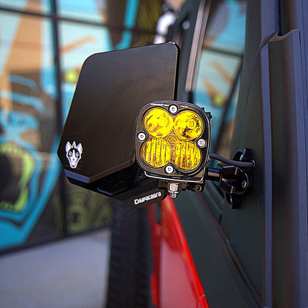 Cuero UTE Side Mirrors (Set of 2) – Billet Utility UTV - Dunes 2 Dezert SXS