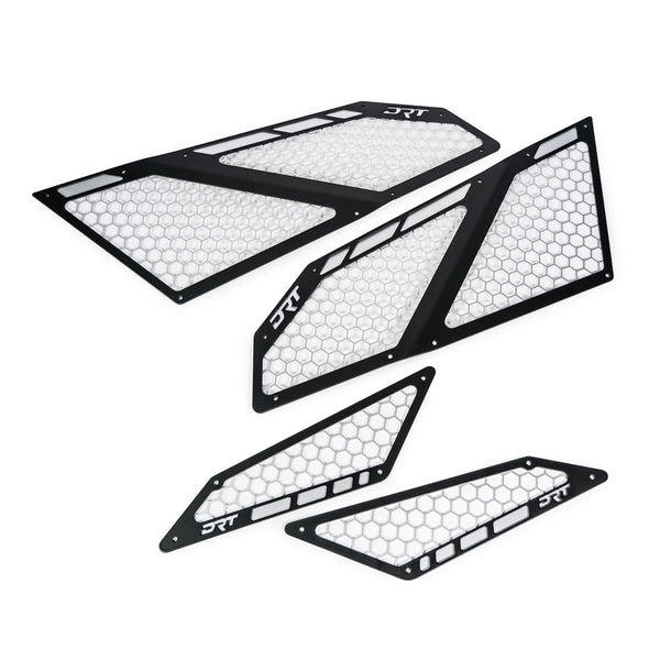 DRT Polaris RZR Pro R/Turbo R Aluminum Complete Intake Vent Set - Dunes 2 Dezert SXS