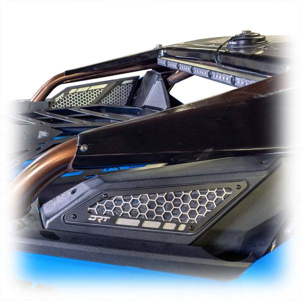 DRT Polaris RZR Pro R/Turbo R Aluminum Complete Intake Vent Set - Dunes 2 Dezert SXS