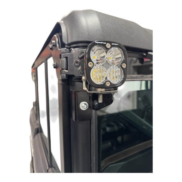 CFMoto UForce U10 Whip & Light Mount Brackets - Dunes 2 Dezert SXS