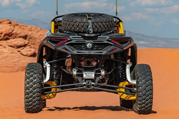 Can-Am Maverick R Volt Tire Rack for Baja Box - Dunes 2 Dezert SXS