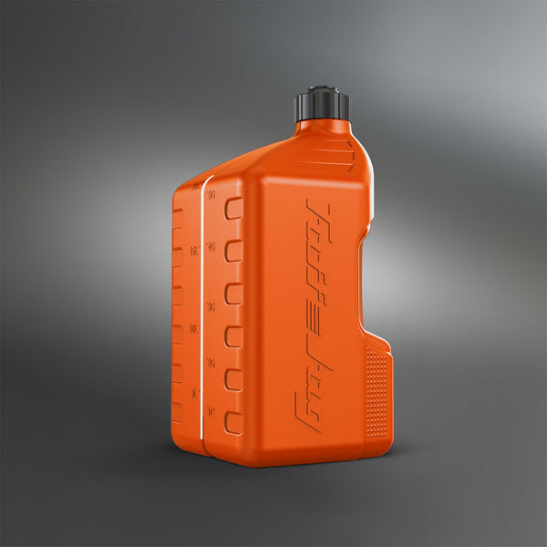 Tuff Jug 5 Gallon Orange – Spill-Proof Utility Jug - Dunes 2 Dezert SXS