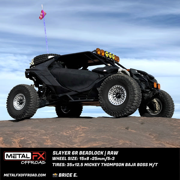 Slayer 6R Beadlock | Raw - Dunes 2 Dezert SXS