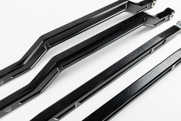 Polaris RZR Pro XP Billet Radius Rods High Clearance - Dunes 2 Dezert SXS