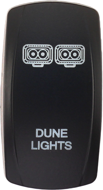 Dune Light rocker switch cover compatible with Contura V, fits XTC, Daystar, and sPod switch systems, rocker actuator only