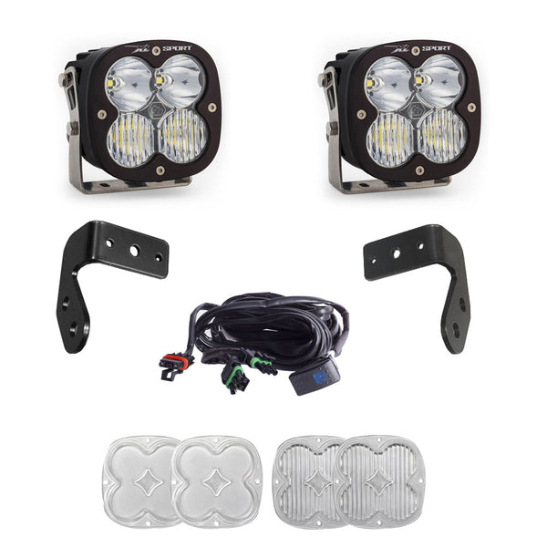 Baja Designs RZR Pro R XL Sport A-Pillar Light Kit - Dunes 2 Dezert SXS