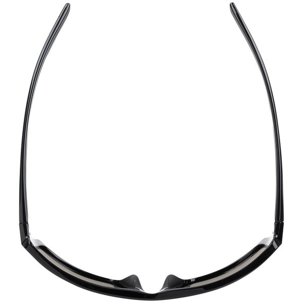 Masterson motorcycle sunglasses with flash mirror lenses and oleophobic and hydrophobic coatings for clear road visibility