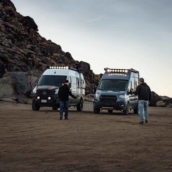 KC HiLiTES Gravity Titan LED Light Bar - 50in. (8-Light) - Dunes 2 Dezert SXS