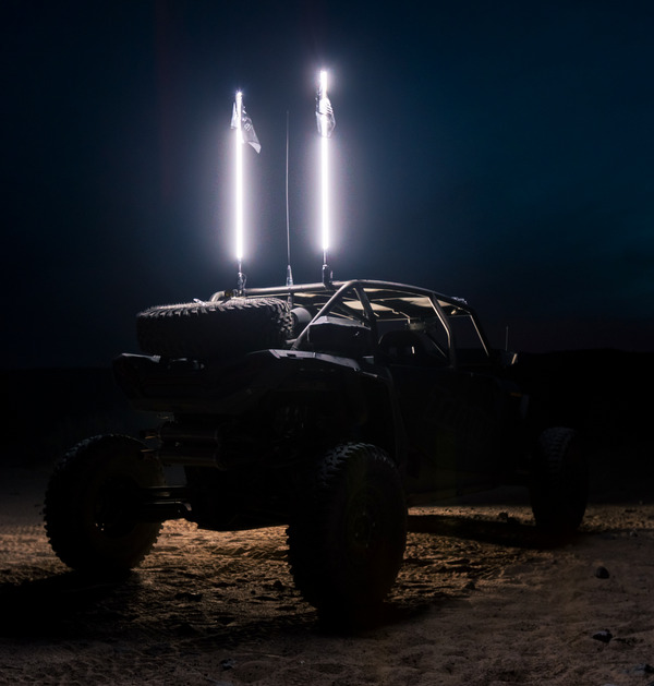 5150 Hyper Color Whips - Dunes 2 Dezert SXS