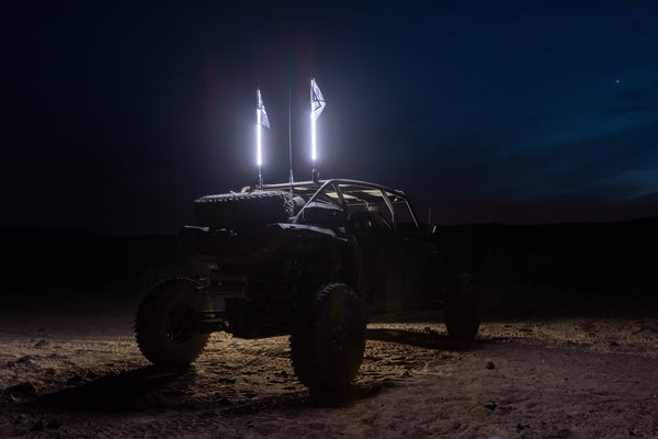 5150 Hyper Color Whips - Dunes 2 Dezert SXS