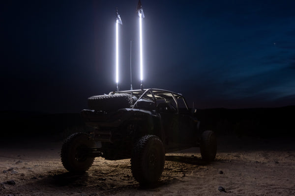 5150 Hyper Color Whips - Dunes 2 Dezert SXS