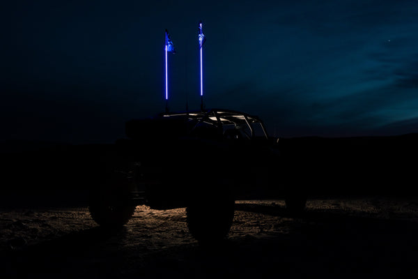 5150 Hyper Color Whips - Dunes 2 Dezert SXS