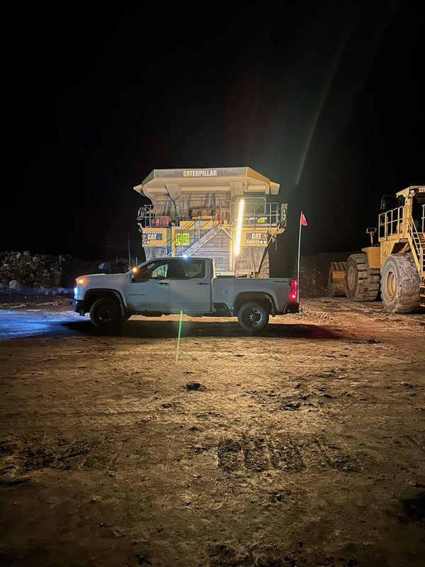 Industrial Safety Whip - 3ft - Dunes 2 Dezert SXS