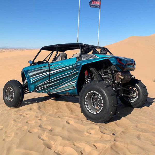 XPR-4 Fastback Shorty Cage | RZR XP 1000/XP Turbo/Turbo-S - Dunes 2 Dezert SXS