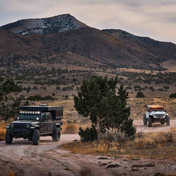 KC HiLiTES Gravity Titan LED Light Bar - 50in. (8-Light) - Dunes 2 Dezert SXS