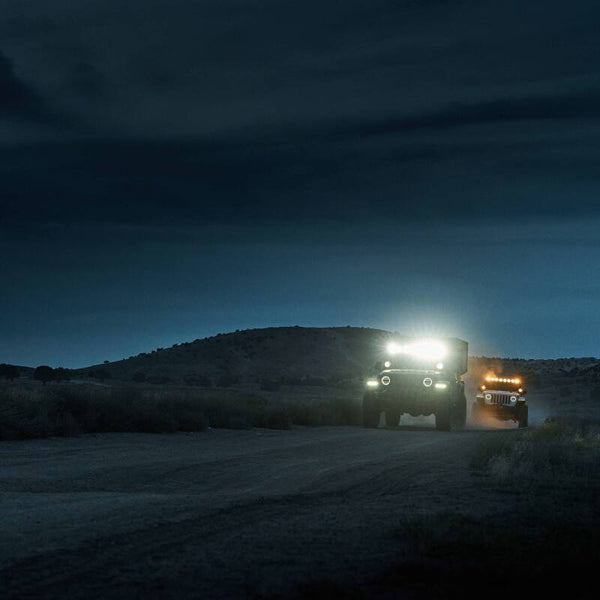 KC HiLiTES Gravity Titan LED Light Bar - 50in. (8-Light) - Dunes 2 Dezert SXS