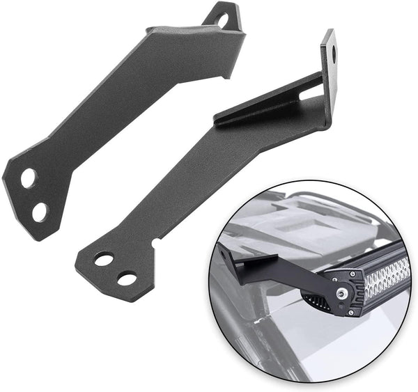 32 Inch 5D-PRO Series Dual Row LED Light Bars & Car Roof Windshield Mounting Brackets Combo for 2014-2021 RZR XP 1000 and RZR XP 4 1000 ,2016-2021 RZR 900,2016-2021 RZR-S 1000 - Dunes 2 Dezert SXS
