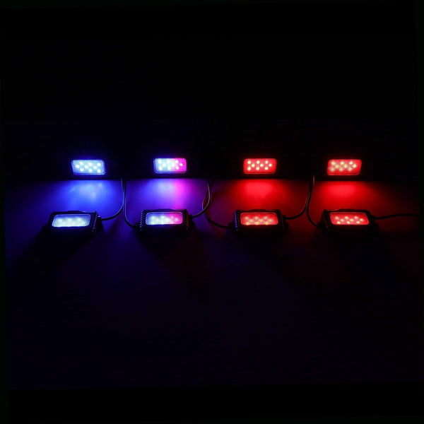 Magic Dream Color RGB LED Rock Lights Kit with Bluetooth APP Control, Multicolor Chasing Neon Underglow Lights for ATV UTV - Dunes 2 Dezert SXS