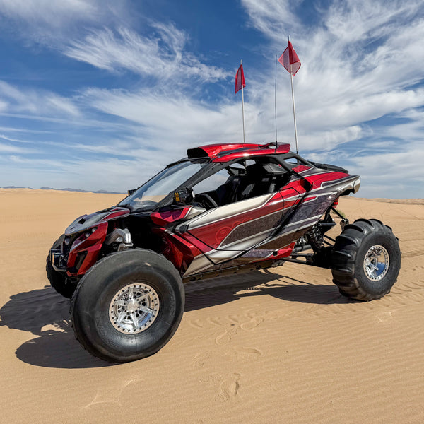 Apache 6R Forged Beadlock UTV Wheel - Dunes 2 Dezert SXS