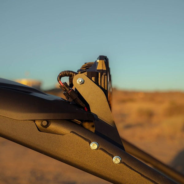 Can-Am Maverick R Overhead Light Mount – 45" LED Bar (24+) - Dunes 2 Dezert SXS