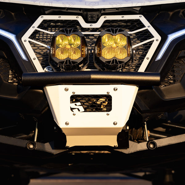 SDR Can-Am Maverick R Pre-Runner Single Tube Front Bumper - Dunes 2 Dezert SXS