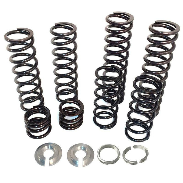 ZBROZ Stage 1 Dual Rate Spring Kit for Polaris RZR XP 1000 and Turbo with Walker Evans Needle Shocks – Smoother, taller, better ride