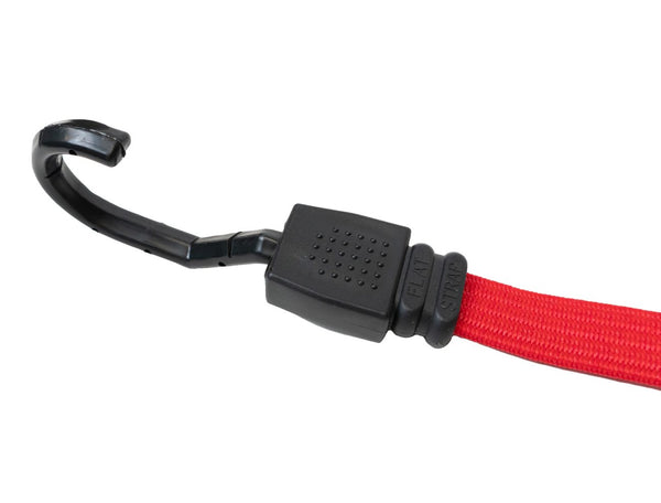 Flat Strap Bungee Cords Kit – 14pc UV-Resistant Tie-Downs