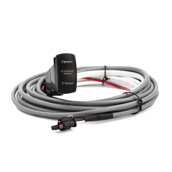 Lightweight titanium 3-inch RPM E-Valve exhaust for Can-Am X3 adds horsepower and sport tone with push-button valve control.