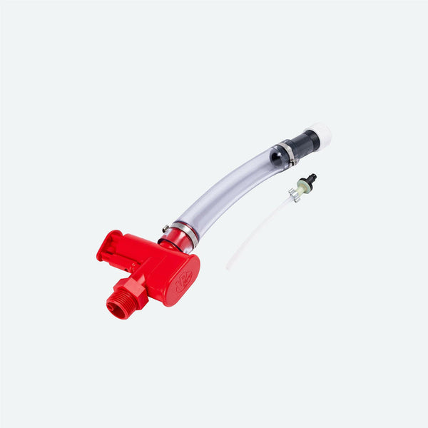 VP Racing Trigger Fluid Control System hose with push-button valve for no-spill fast fluid dispensing – fits Motorsport Containers
