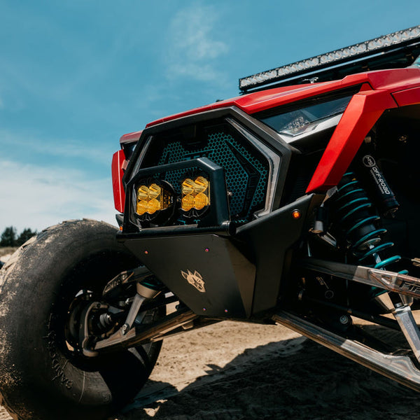 RZR Pro R Pre Runner Bumper | USA Made Steel - Dunes 2 Dezert SXS