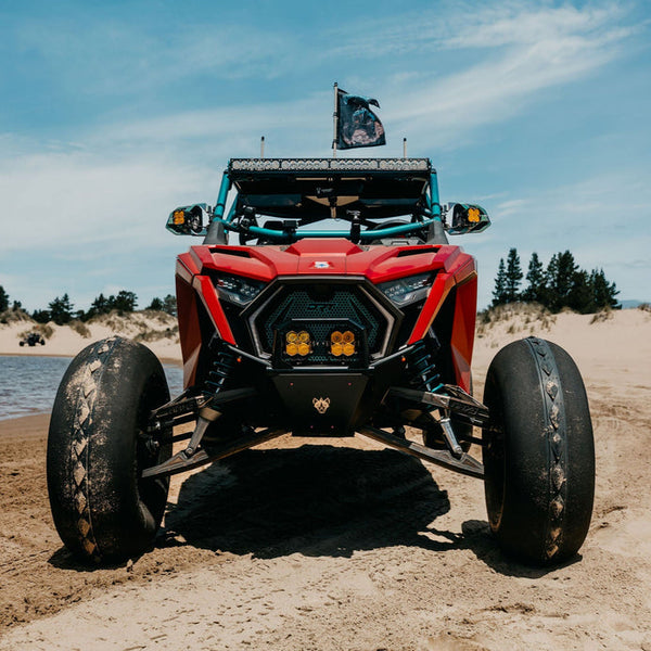 RZR Pro R Pre Runner Bumper | USA Made Steel - Dunes 2 Dezert SXS