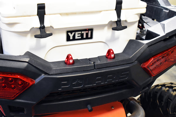 Moto Armor Billet Turn Lock Anchors for Polaris RZR – Anodized aluminum with rubber expansion fit