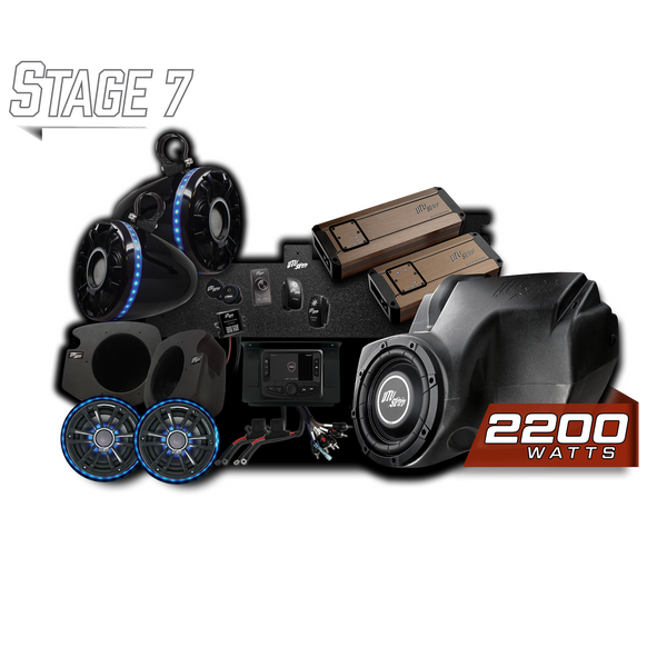 RZR® Elite Series Stage 7 Stereo Kit | UTVS-RZR-S7-E - Dunes 2 Dezert SXS