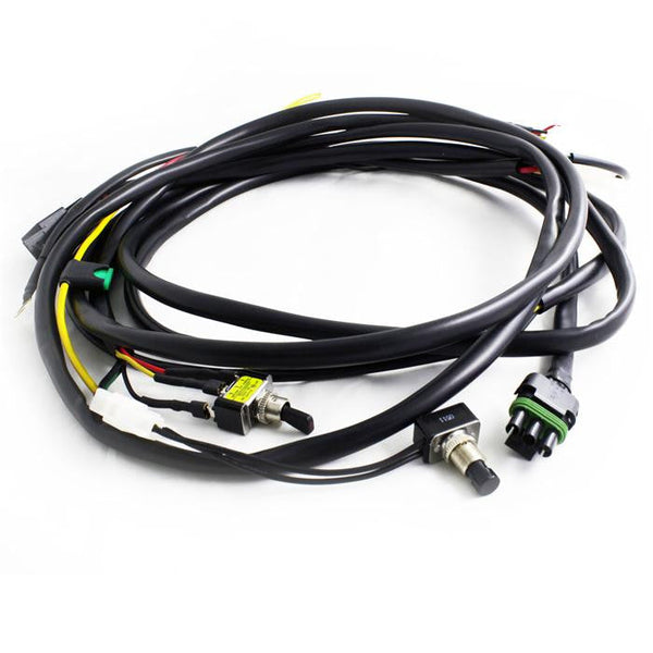 Baja Designs OnX6/XL Hi-Power w/Mode Switch 2-Light Max (355 Watts) Wiring Harness - Dunes 2 Dezert SXS