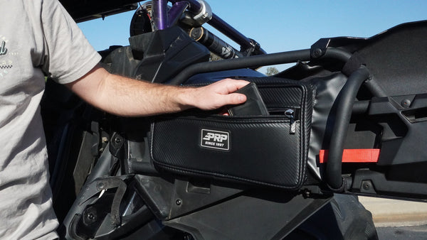 PRP Rear Door Bags w/ Knee Pad – Maverick X3 MAX (Pair) - Dunes 2 Dezert SXS