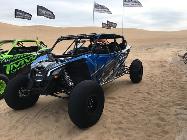 TMW Can-Am X3 Max Stealth Doors - Dunes 2 Dezert SXS