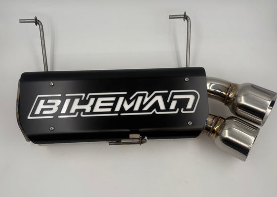 Bikeman RZR PRO-R Side Exit Slip-On Exhaust – Loud & Powerful - Dunes 2 Dezert SXS