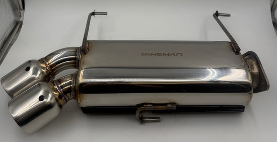 Bikeman RZR PRO-R Side Exit Slip-On Exhaust – Loud & Powerful - Dunes 2 Dezert SXS