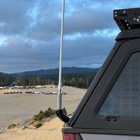 Xpedition Whip Flag Mount – Adjustable Billet Aluminum Clamp - Dunes 2 Dezert SXS