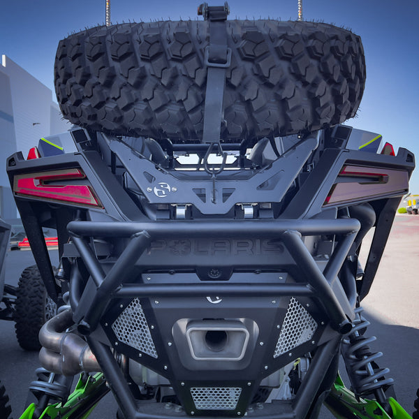Polaris Pro R X-Plorer Series Spare Tire Carrier - Dunes 2 Dezert SXS