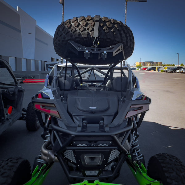 Polaris Pro R X-Plorer Series Spare Tire Carrier - Dunes 2 Dezert SXS