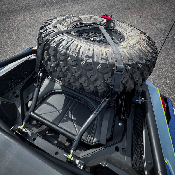 Polaris Pro R X-Plorer Series Spare Tire Carrier - Dunes 2 Dezert SXS