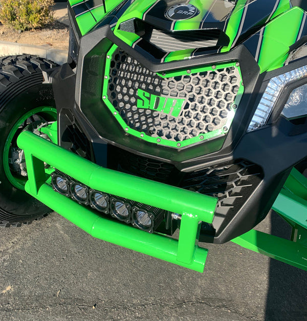 SDR Can-Am X3 Baja Series Front Bumper - Dunes 2 Dezert SXS