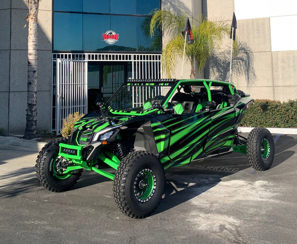 SDR Can-Am X3 Baja Series Front Bumper - Dunes 2 Dezert SXS